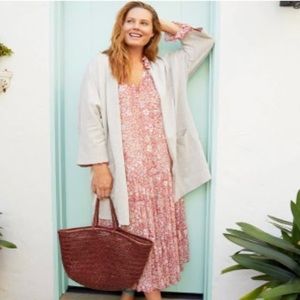 DONNI - Ribbed Cardigan Sweater Coat